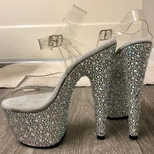 Pleaser, platform heel/pole heel